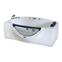 VANA S VÍŘIVKOU WHIRLPOOL BADWANNE - bílá, Moderní, plast (170/90/68cm)