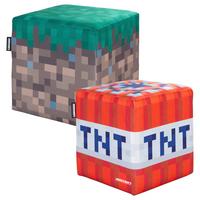 Sitzbox Minecraft - Multicolor, MODERN, Textil (35/35/35cm) - Minecraft