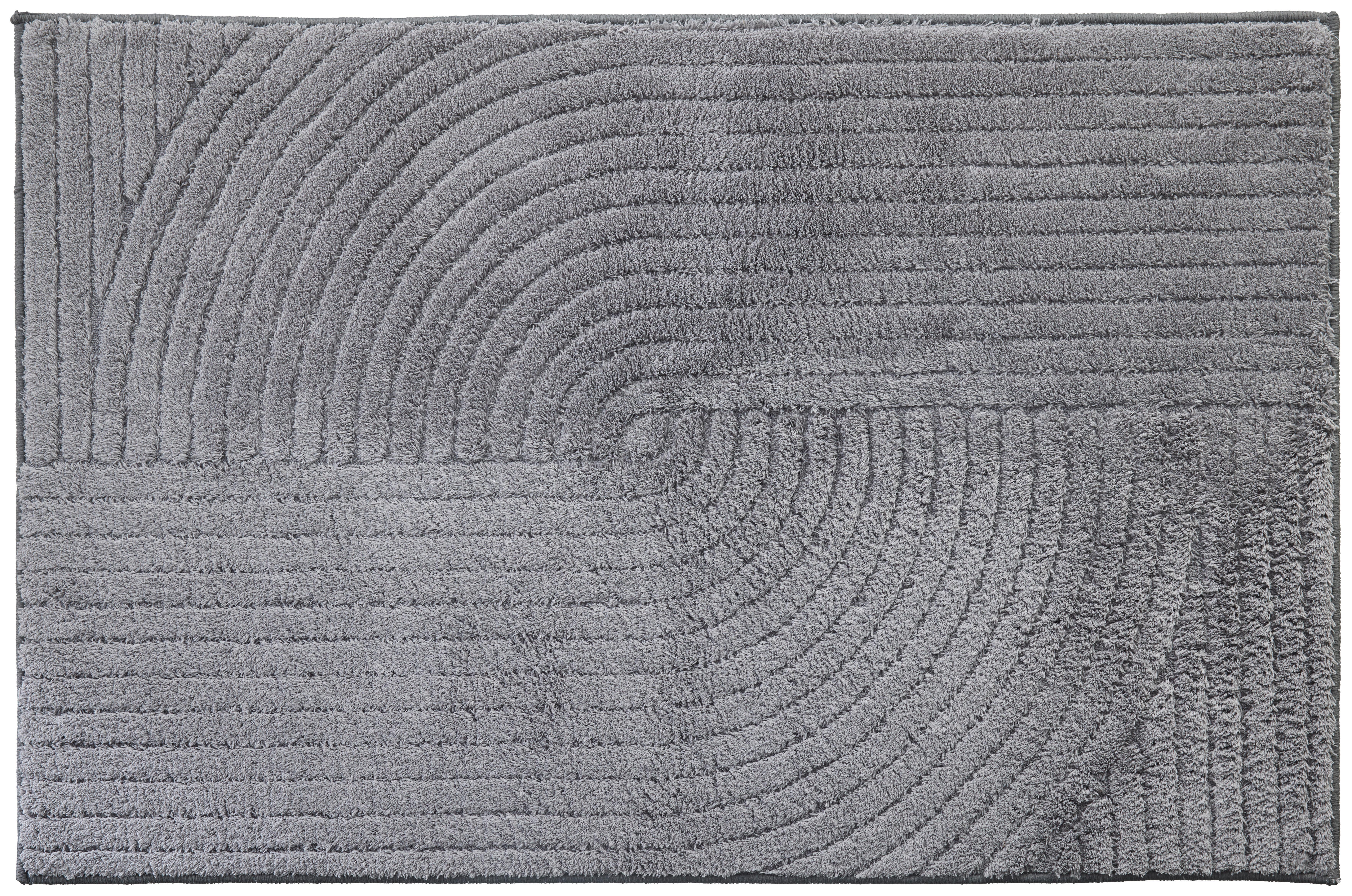 KOUPELNOVÁ PŘEDLOŽKA RETRO - šedá, plast (60/90cm) - Mömax