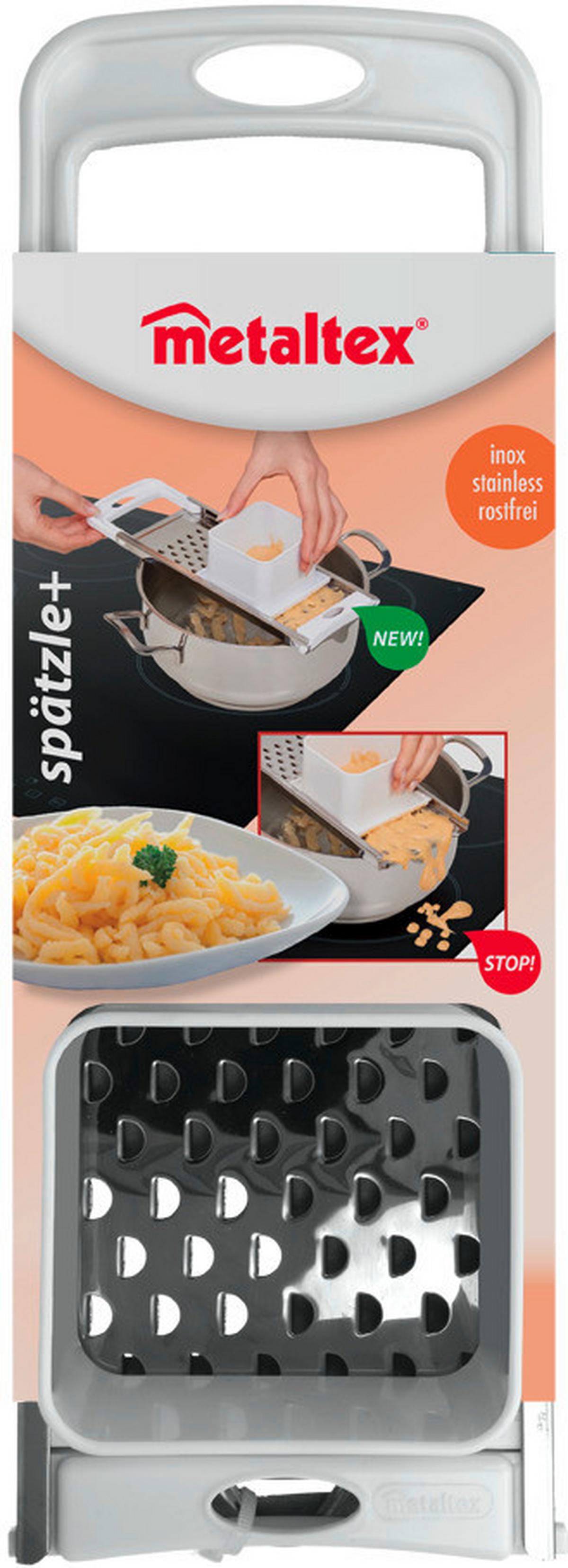 Nokedliszaggató Csúszkás - műanyag/fém (11/32.9/7.1cm)