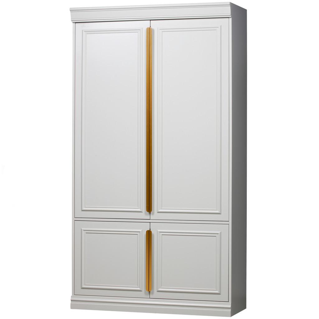 DREHTÜRENSCHRANK Organize Grau B: 110cm
