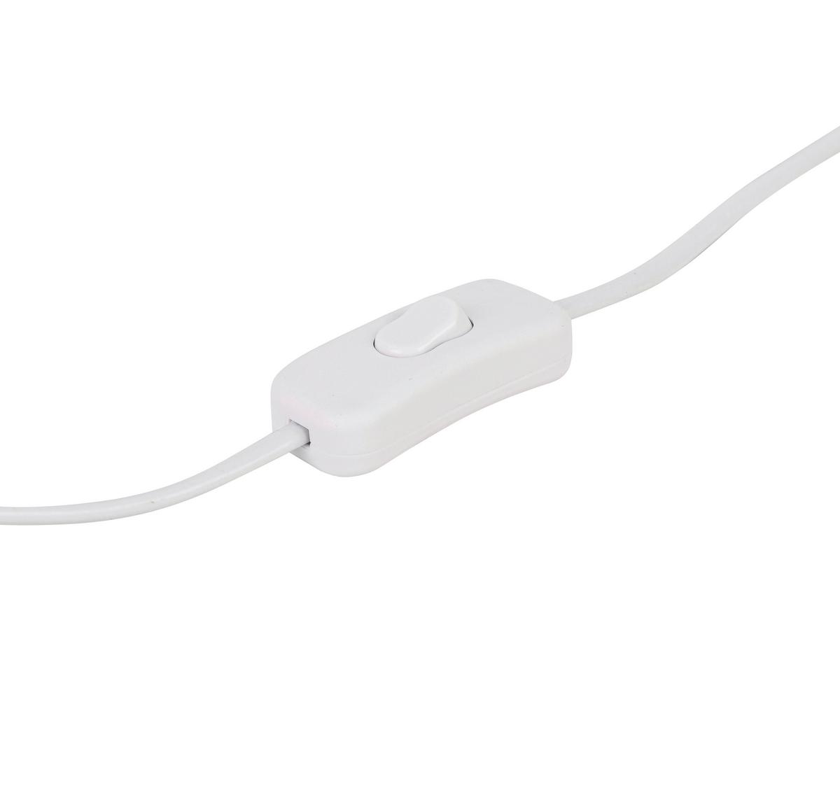 STOLNÁ LAMPA JERTZ - biela, Konventionell, kov/plast (18/30cm) - Mömax