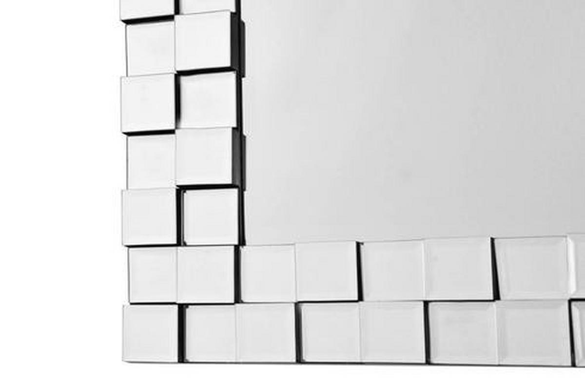 Wandspiegel Dionysos 65x85 Cm Metallrahmen In Silberfarben - Silberfarben, Basics, Glas/Metall (65/85/2,8cm) - Kayoom