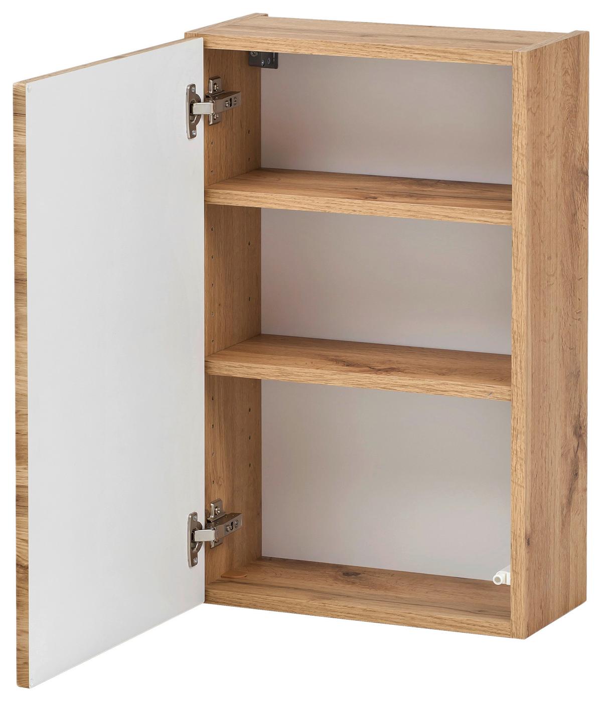 Hängeschrank Pienza B: 40 cm Eiche Wotan Dekor, Drehtür - Eiche Wotan, MODERN, Holzwerkstoff (40/67/20cm) - Held