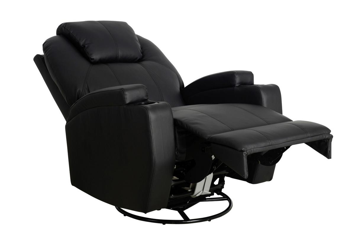 Massagesessel Bob - Schwarz, MODERN, Textil (86/110/96cm) - P & B