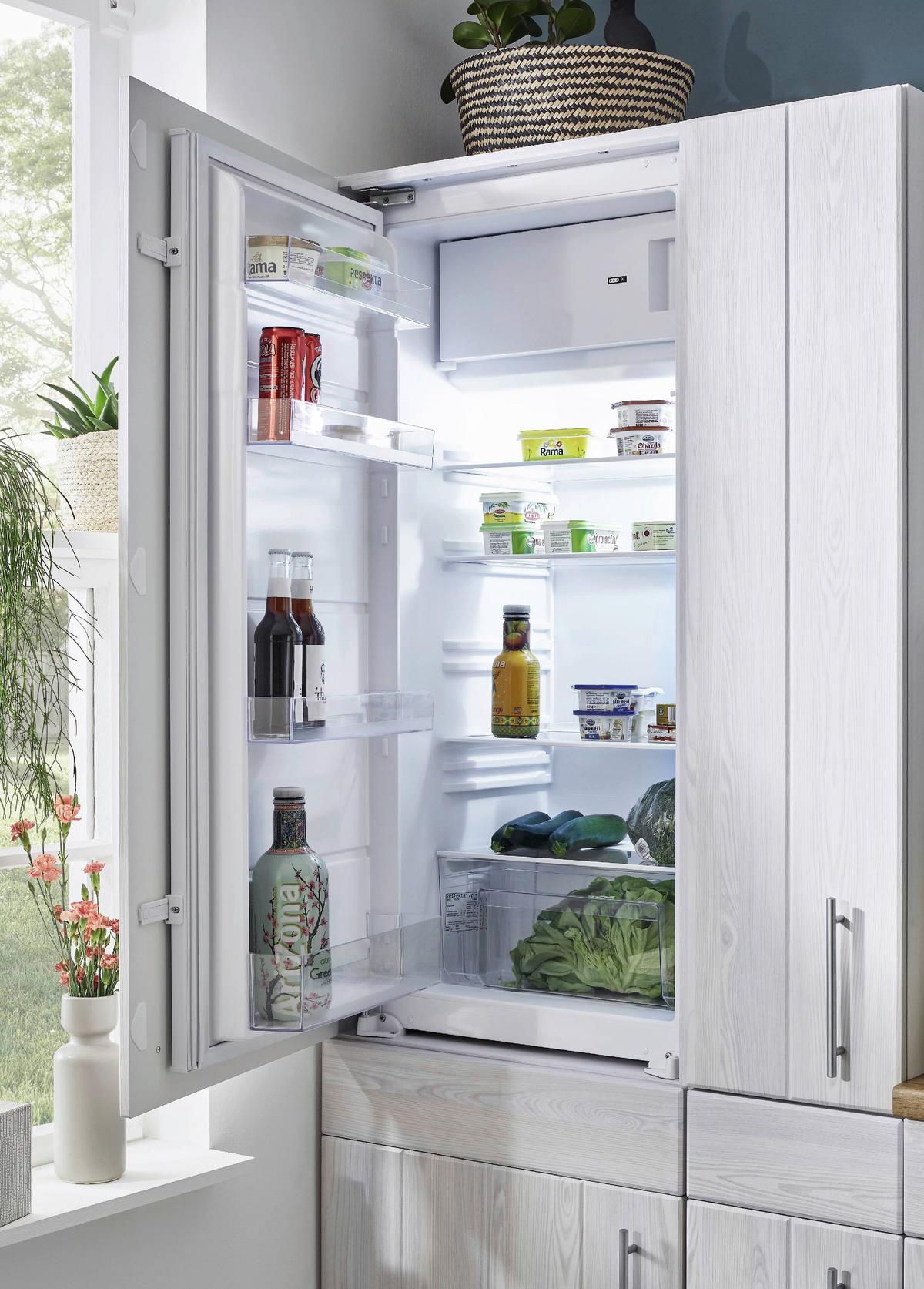 Eckküche Anton Landhaus - Wildeiche/Lärchefarben, Basics, Holzwerkstoff (280/172cm) - Respekta