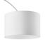 Stojacia Lampa Maddison - biela, Moderný, kov/textil (40/187/40cm) - Modern Living Stojacia Lampa Maddison - biela, Moderný, kov/textil (40/187/40cm) - Modern Living