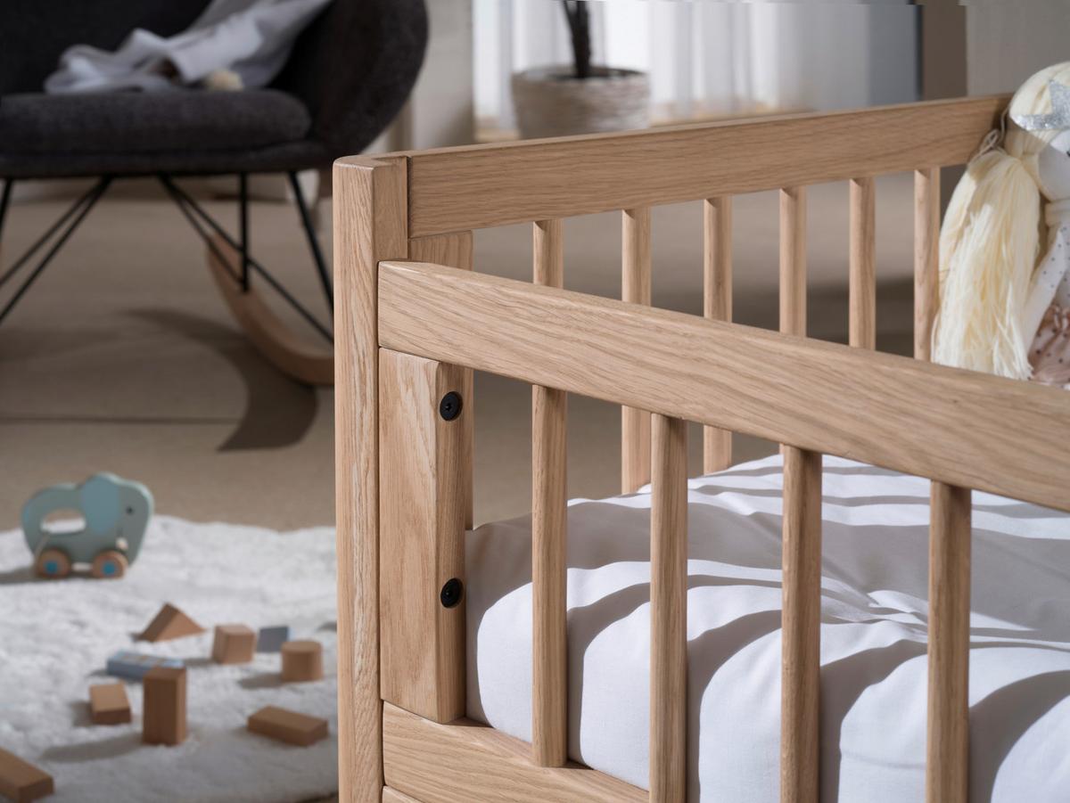 KINDER-/JUNIORBETT Forrest Eichefarben 70x140cm - Eichefarben/Naturfarben, MODERN, Holz (70/140cm) - Vipack