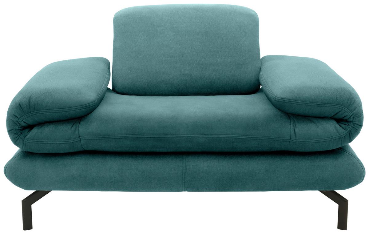 Sessel Looks Xiii - Petrol/Schwarz, Design, Textil (139/83/98cm) - LOOKS by W.Joop