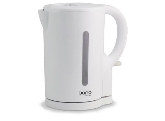 Wasserkocher Dora - Weiß, KONVENTIONELL, Kunststoff/Metall (21,5/26,3cm) - Bono Wasserkocher Dora - Weiß, KONVENTIONELL, Kunststoff/Metall (21,5/26,3cm) - Bono