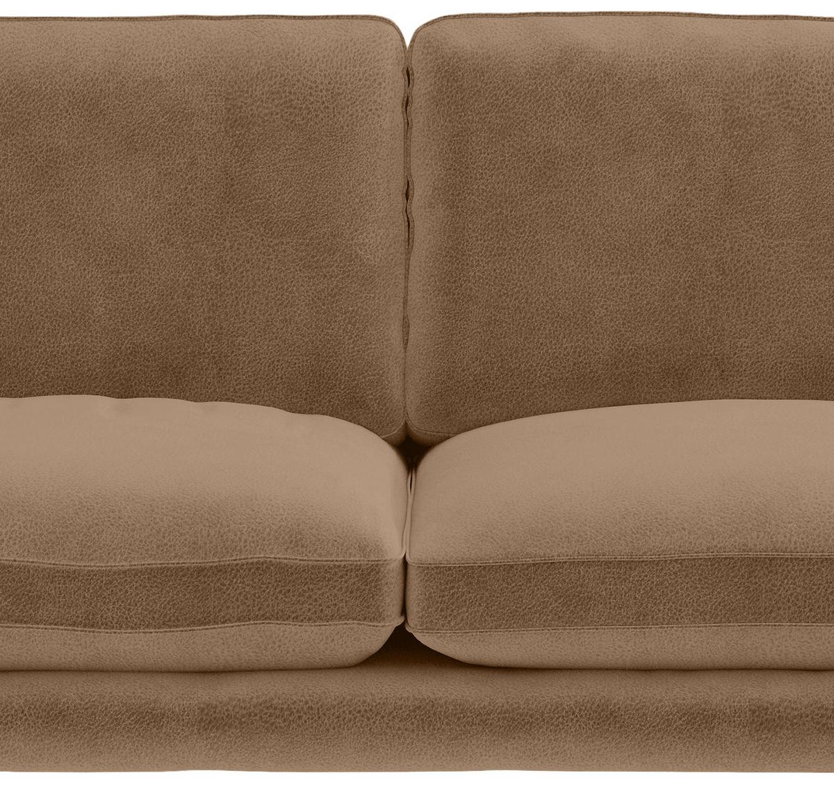Sitzgarnitur Bali - Schwarz/Braun, Design, Textil (250/202cm) - Livetastic