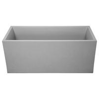 Pflanztopf Basalt Kunststoff Betonoptik Grau - Grau, Basics, Kunststoff (100/43/40cm)
