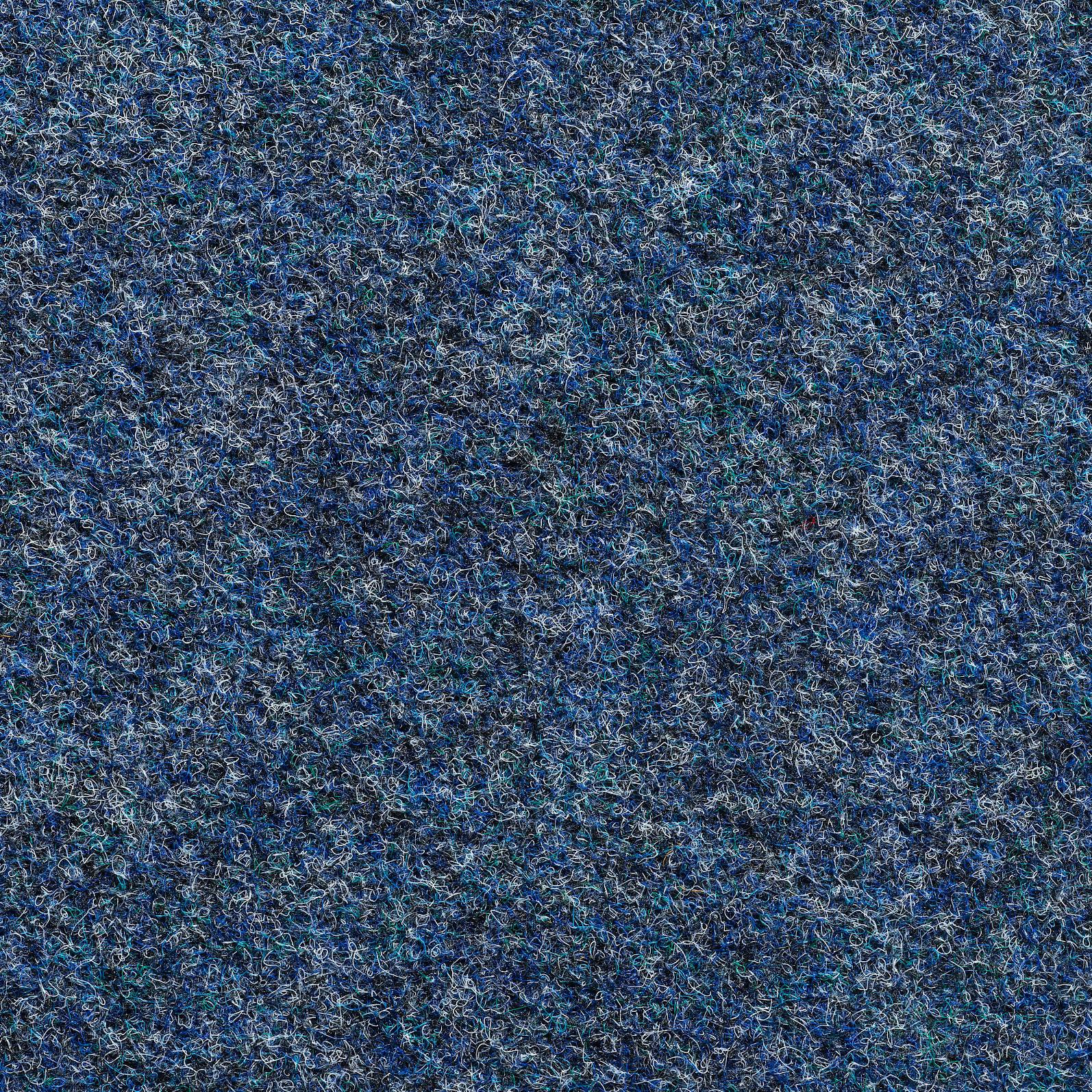 Teppichfliese Blau Dynamic 50x50 Cm Florhöhe 6,5 Mm - Blau, Basics, Textil (50/50cm)