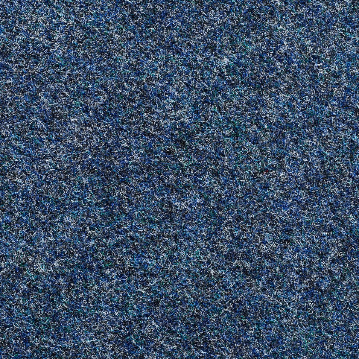 Teppichfliese Blau Dynamic 50x50 Cm Florhöhe 6,5 Mm - Blau, Basics, Textil (50/50cm)