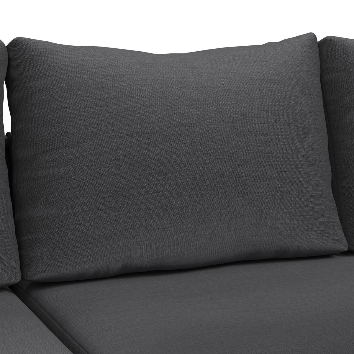 JEDÁLENSKÁ TERASOVÁ SÚPRAVA CAMEA - farba duba/tmavosivá, Modern, kov/textil - Bessagi Garden