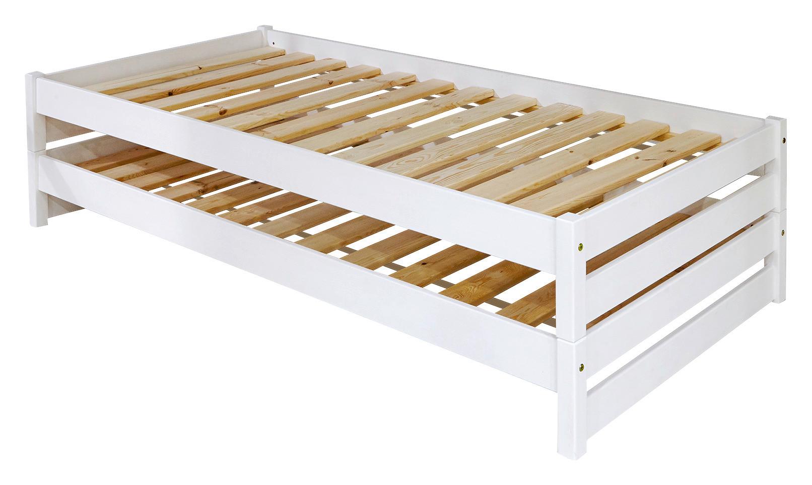 0406002908 - Stapelbett Nadine 90x200 cm Weiß