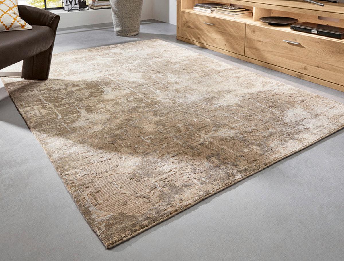 Webteppich Beige Savannah Omega 170x240 Cm - Beige, Design, Textil (170/240cm) - Musterring