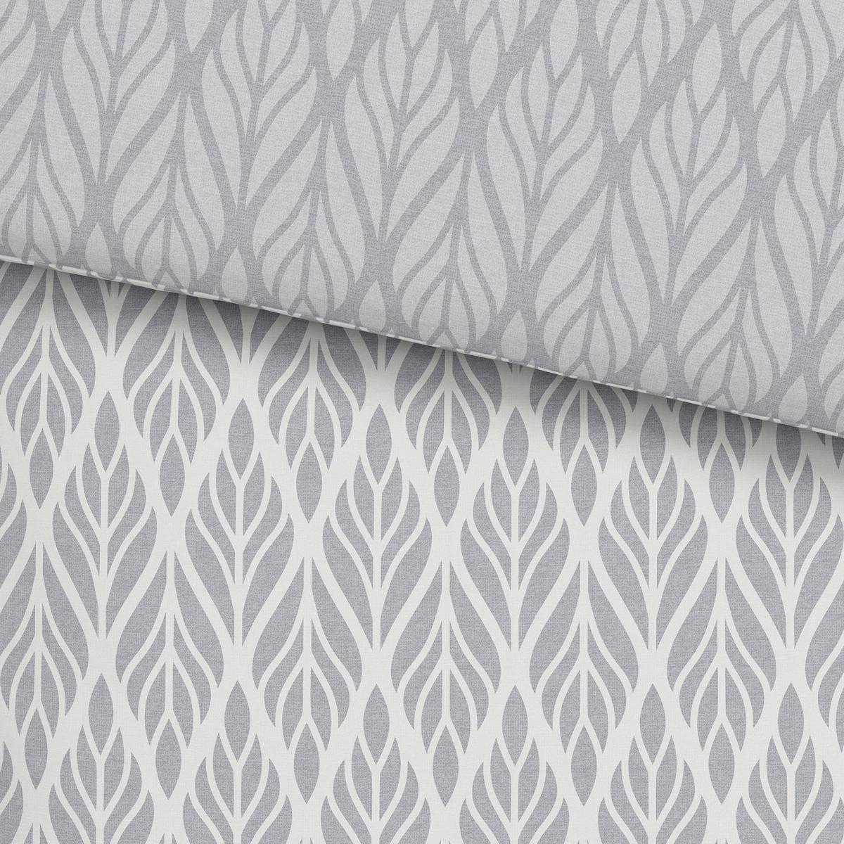 Ágyneműhuzat-garnitúra Olina - ezüstszínű, Konventionell, textil (140/200cm) - Ondega
