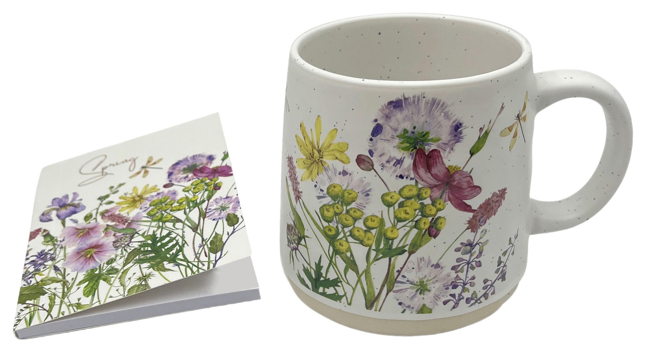 Kaffeebecher Flora - Multicolor, Basics, Keramik/Papier (350ml) - Luca Bessoni