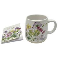 Kaffeebecher Flora - Multicolor, Basics, Keramik/Papier (350ml) - Luca Bessoni