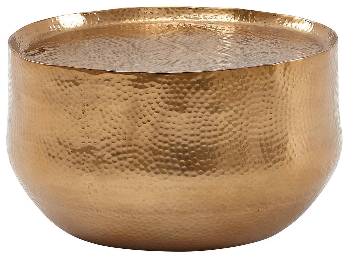 Couchtisch Goldfarben D: 60cm - Goldfarben, MODERN, Metall (60/60/35cm) - MID.YOU