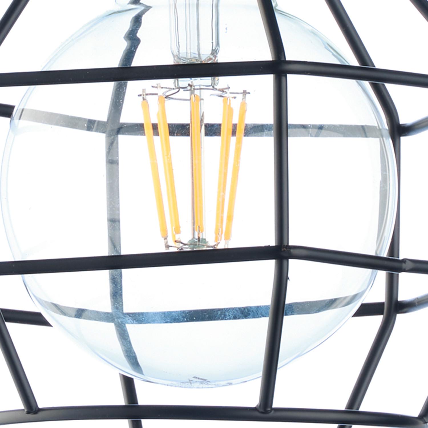 Wandleuchte 4859/App - Schwarz, Basics, Metall (16/23cm)