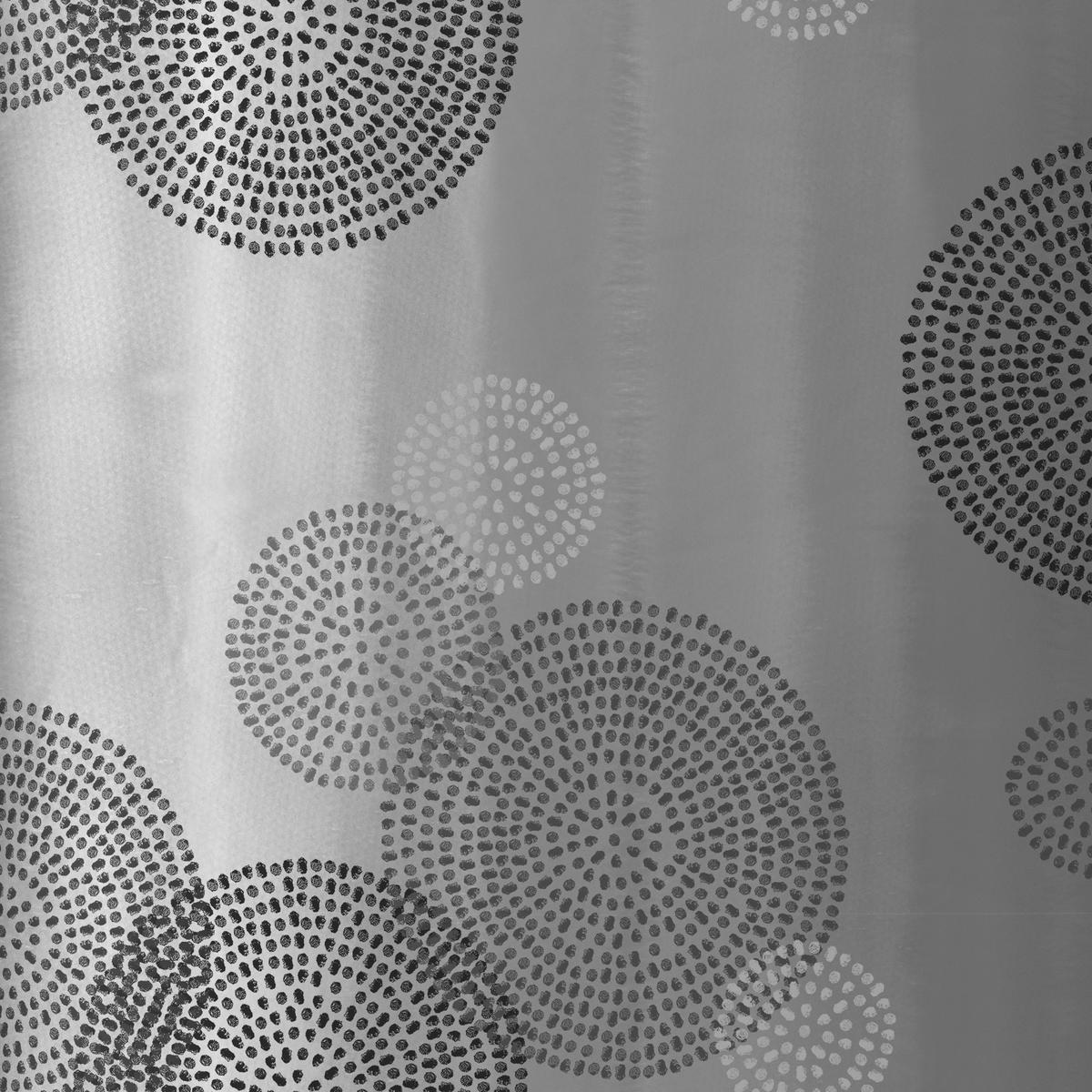Bettwäsche 140x200 cm Rebecca Baumwolle Grau Kreise - Grau, ROMANTIK / LANDHAUS, Textil (140/200cm) - James Wood
