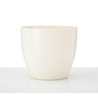 Kaspó Krém - krémszínű, kerámia (33/33/31cm)