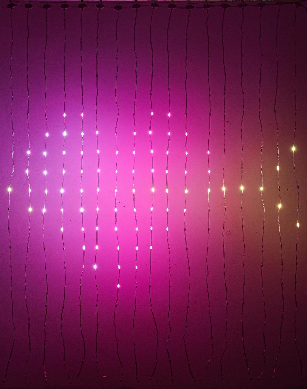 DEKORAČNÍ LED SVÍTIDLO VORHUN - bílá/černá, Konvenční, plast (140/140cm) - Mömax