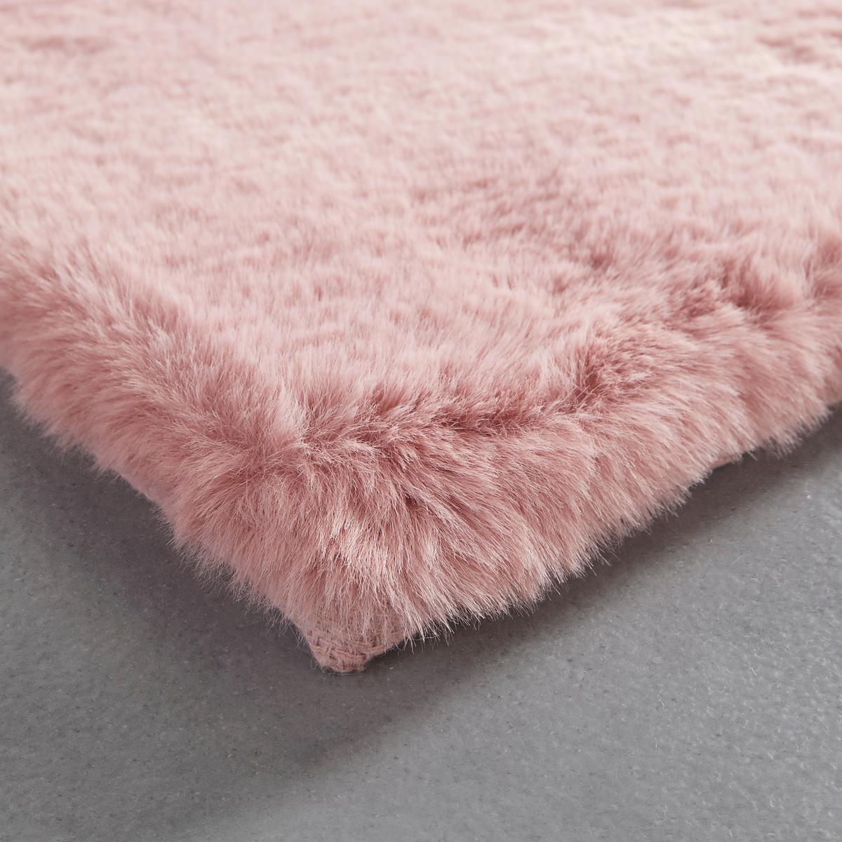 UMELÁ KOŽUŠINA CAROLINE 4 - hnedofialová, Modern, textil (200/290cm) - Mömax