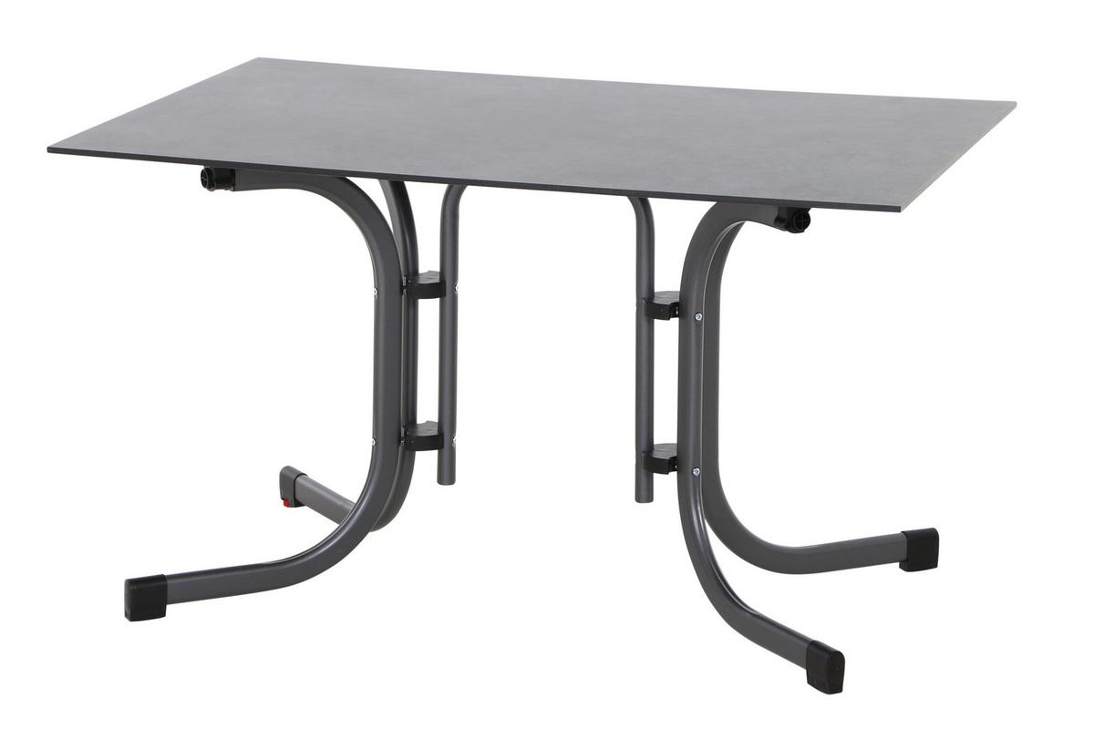 Gartengarnitur T20199 - Anthrazit/Gelb, Basics, Holzwerkstoff/Kunststoff (57/80/56cm) - Siena Garden