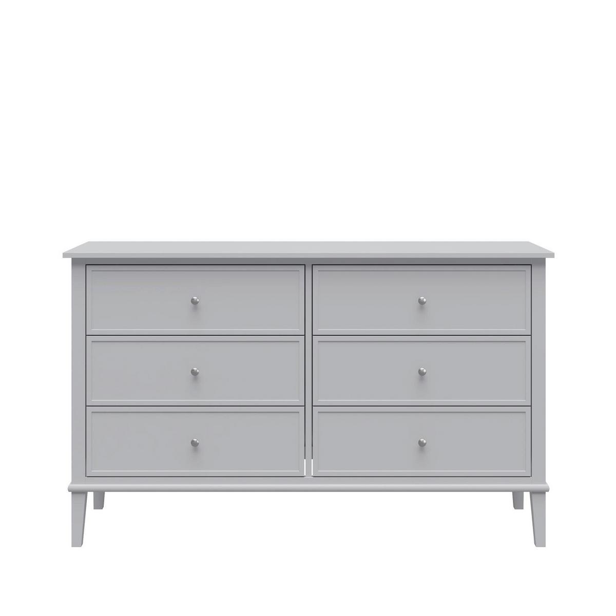 Kommode Franklin Grau B: 141cm - Grau, Design, Holzwerkstoff/Metall (141/85/41cm) - MID.YOU