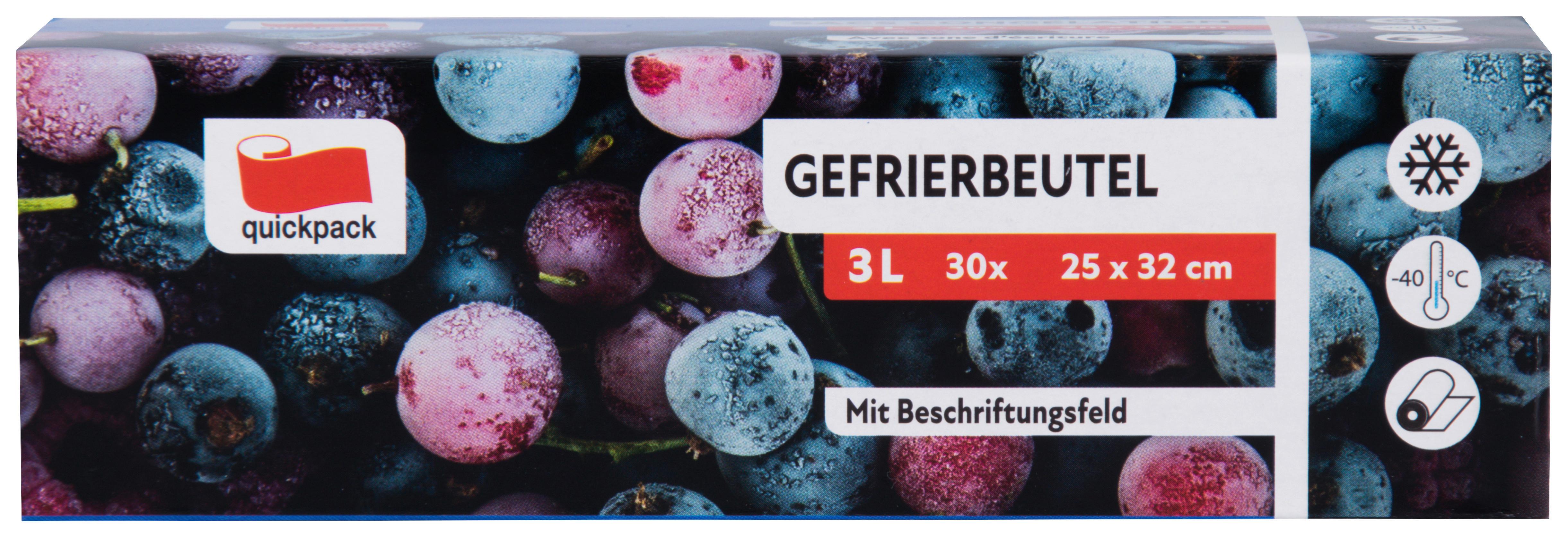 Gefrierbeutel Fabian 3 Liter 3 Liter, 30 Stück
