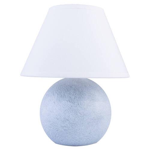 Tischleuchte 4110112 Ball - Marmor - Grau, KONVENTIONELL, Holz (20/27cm)