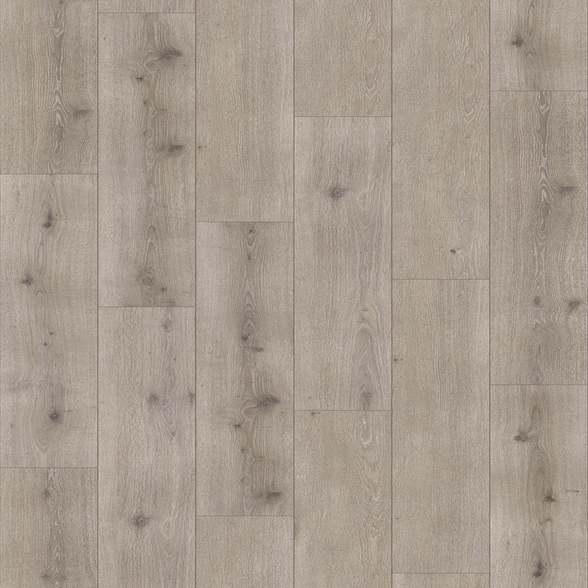 Designboden Eichefarben /Hellgrau Landhausdiele Stärke 8mm - Eichefarben/Hellgrau, Basics, Holz/Kunststoff (128,5/19,4/0,8cm) - Parador