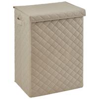 Wäschekorb Samanta - Beige, Basics, Textil (40/30/60cm) - Luca Bessoni