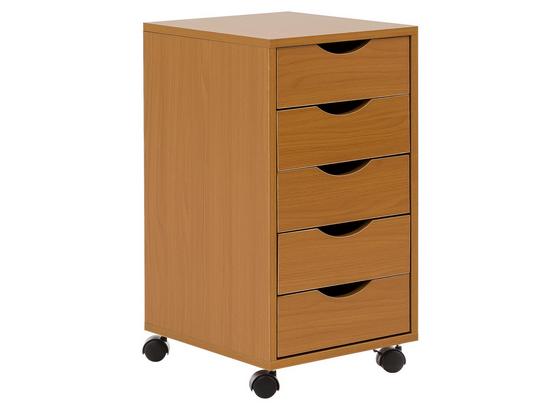 Rollcontainer B: 33 cm Buche Dekor - Buchefarben, KONVENTIONELL, Holzwerkstoff/Kunststoff (33/68/38cm) - Livetastic Rollcontainer B: 33 cm Buche Dekor - Buchefarben, KONVENTIONELL, Holzwerkstoff/Kunststoff (33/68/38cm) - Livetastic