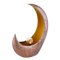 Solarleuchte 36520 - Klar/Messingfarben, Design, Glas/Metall (37,5/13,5/45cm) - Globo