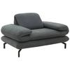 Sessel Looks Xiii - Dunkelgrau/Schwarz, Design, Textil (139/83/98cm) - LOOKS by W.Joop