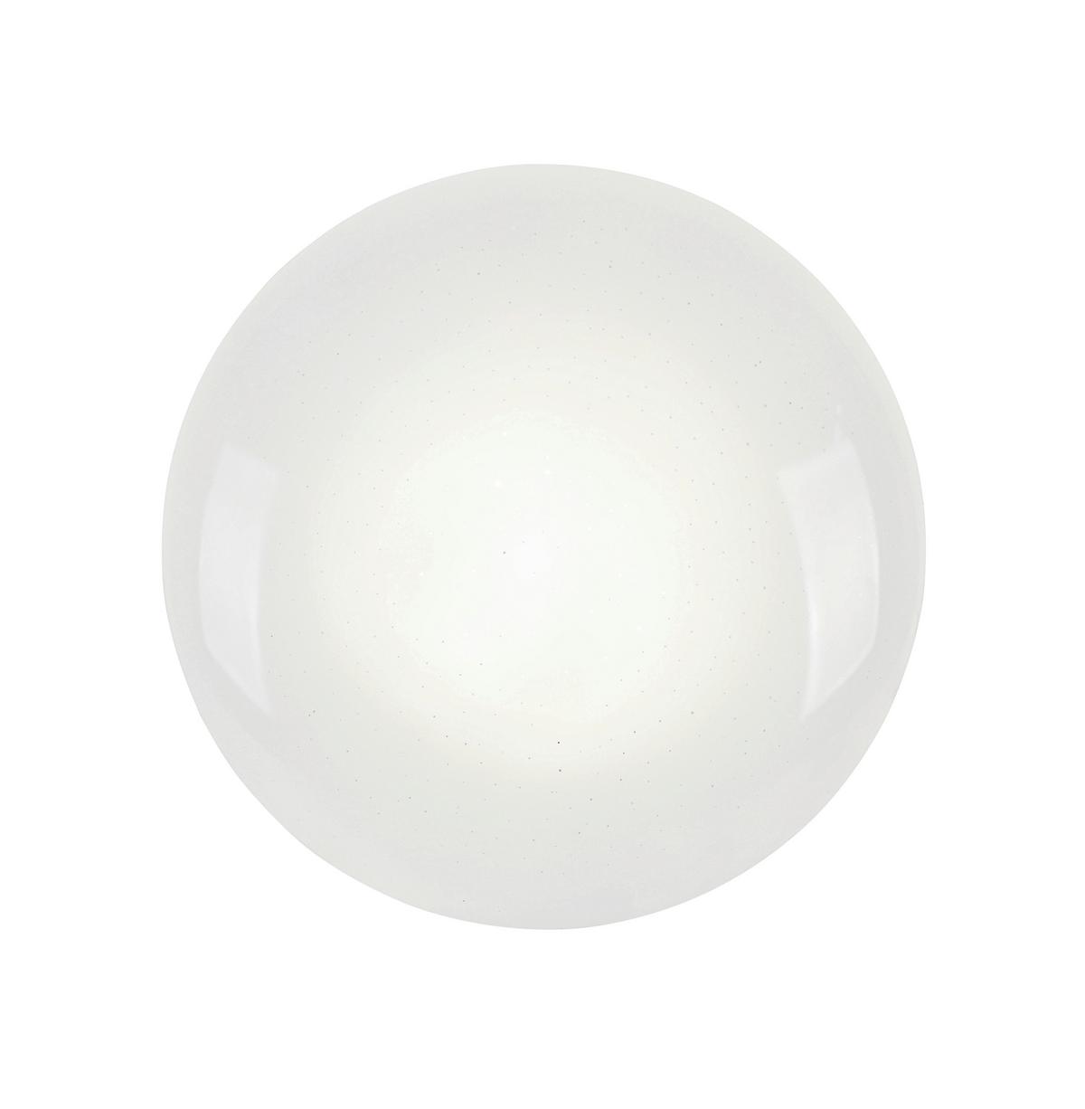STROPNÉ LED SVIETIDLO ISKRI - biela, Modern, kov/plast (33/6,5cm) - Mömax