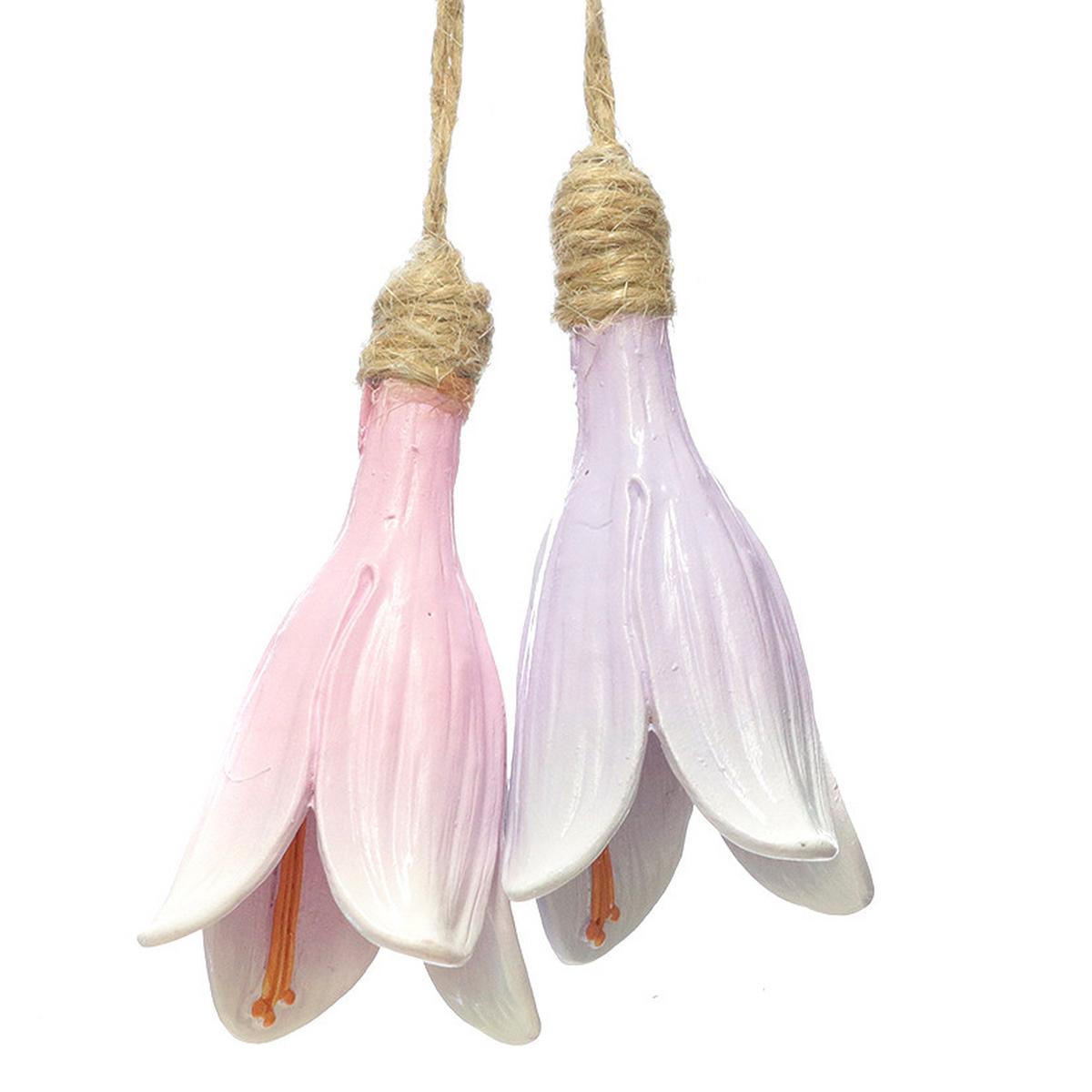 Dekohänger Amalia - Lila/Rosa, Basics, Stein (4/8cm) - Luca Bessoni