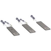 UNTERBAULEUCHTEN-SET CLEO - Silberfarben, MODERN, Kunststoff (5/18,5/7cm)