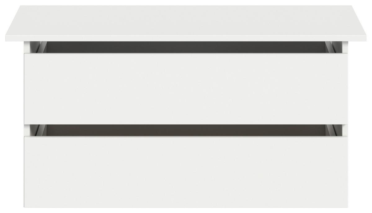 Schubkasteneinsatz Oakland, Weiß B: 97 cm - Weiß, MODERN, Holzwerkstoff (97/47/48cm) - MID.YOU