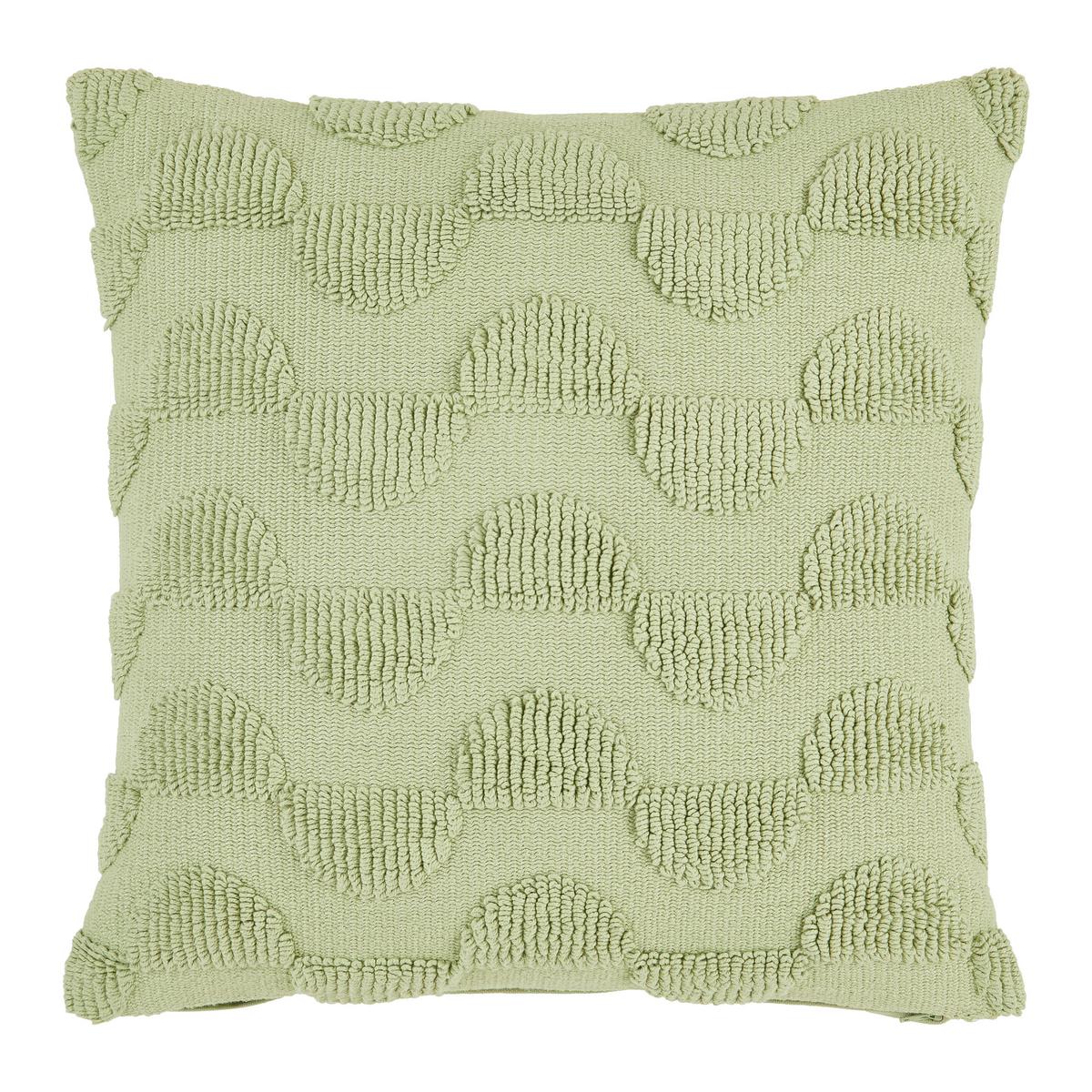 Dekorační polštář Allegra, 45/45cm - šalvějově zelená, Lifestyle, textil (45/45cm) - Mömax