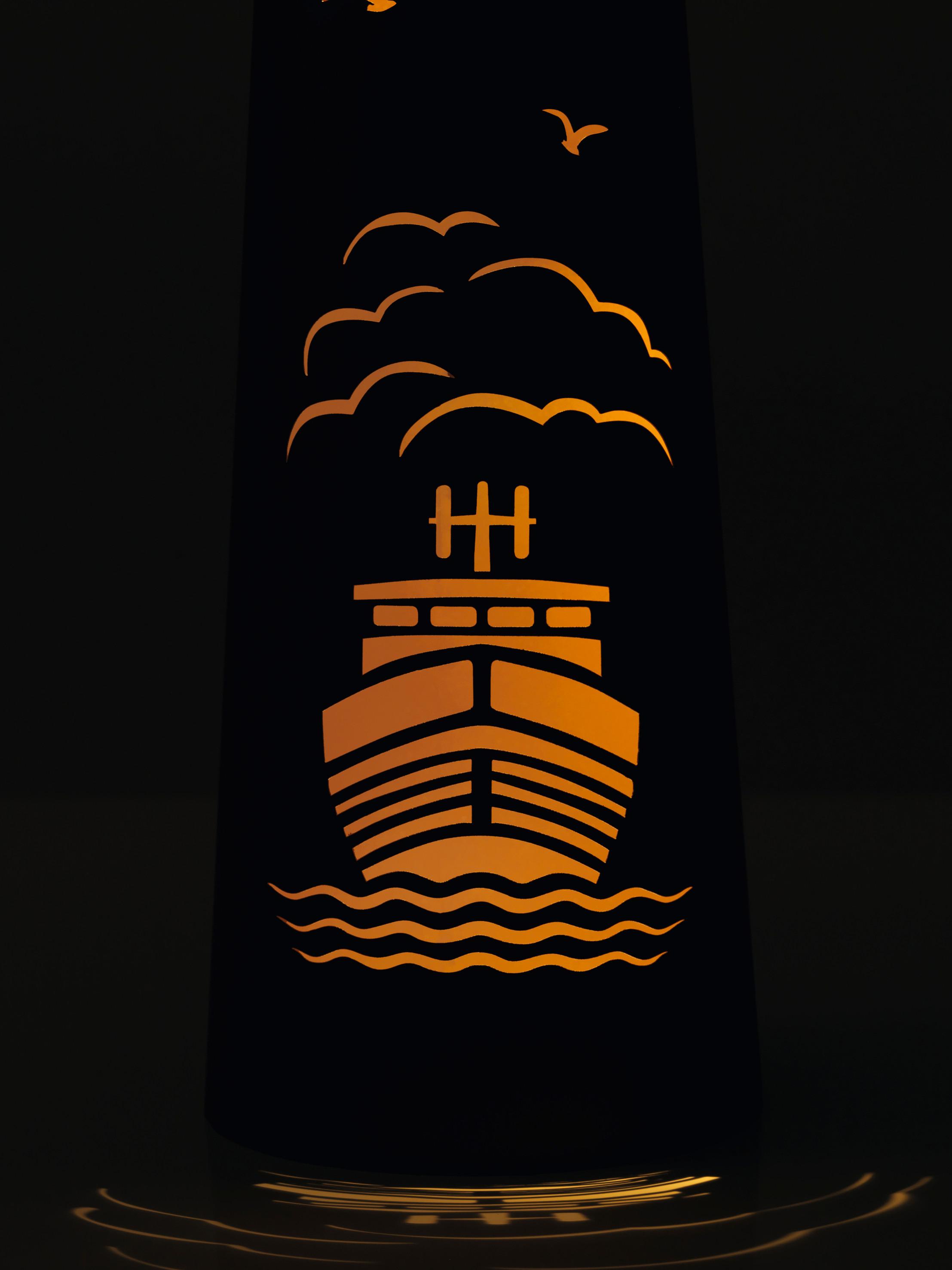 Dekofigur Leuchtturm H: 70,6 cm für In-/Outdoor