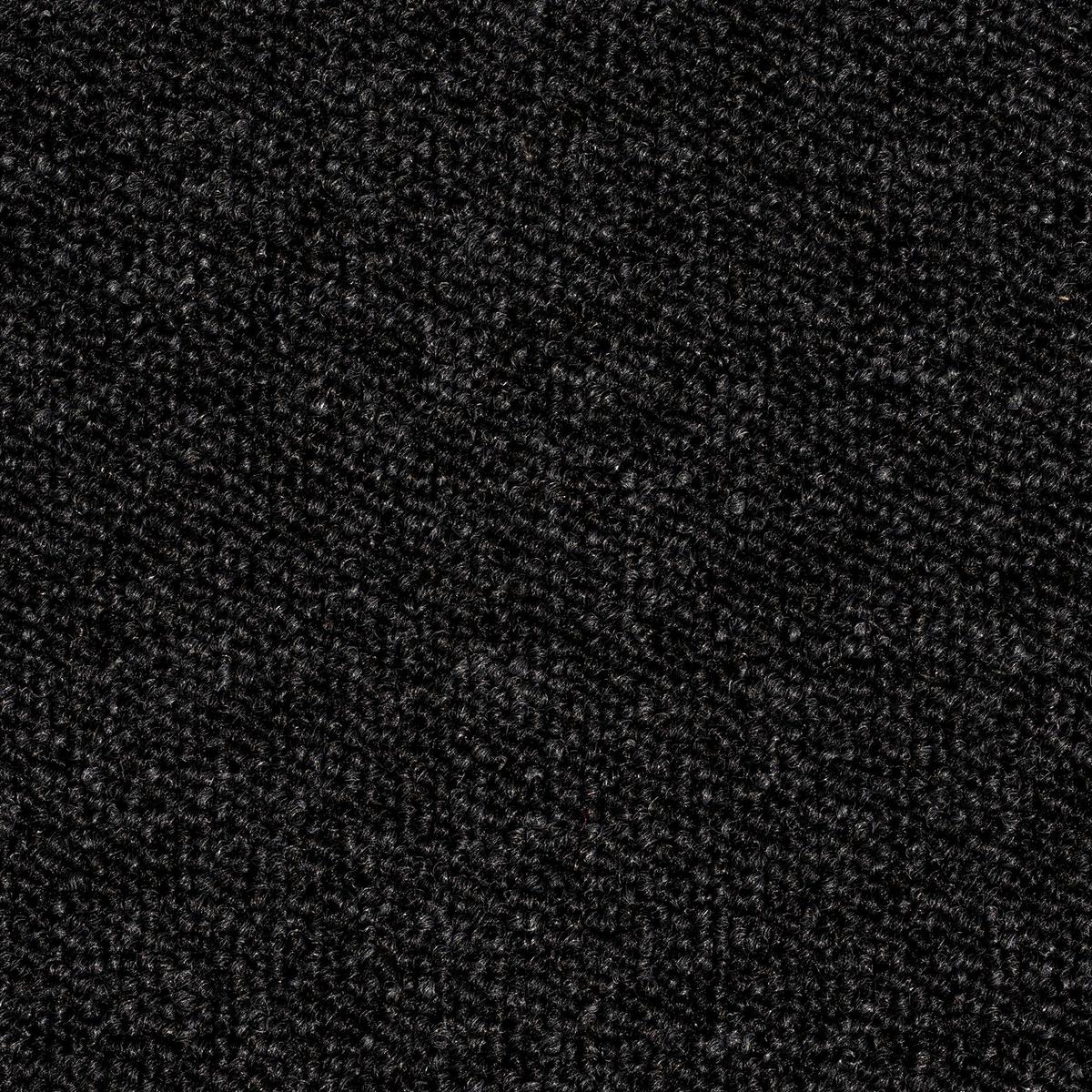 Teppichfliese Schwarz Sparkle 50x50 Cm Florhöhe 3,5 Mm - Basics, Textil (50/50cm)