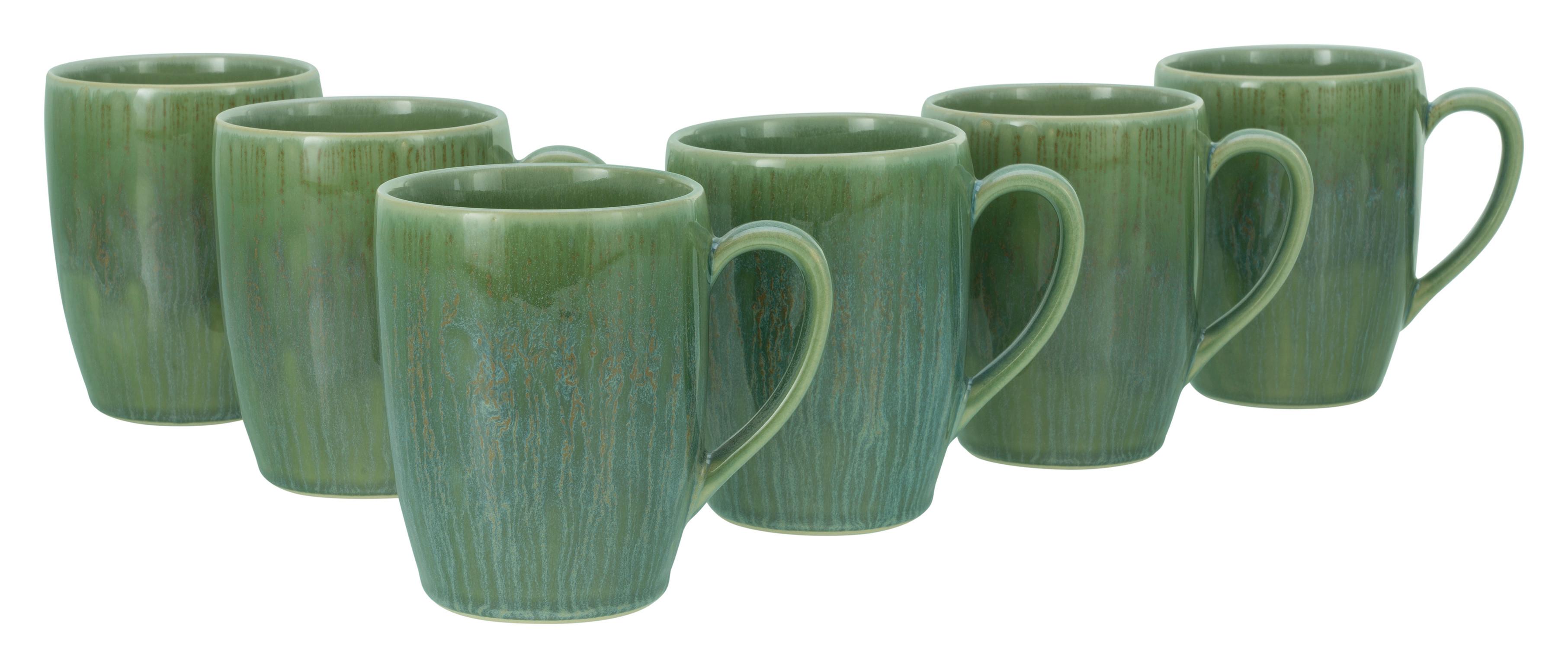 Kaffeebecherset 33087 Sea Breeze Grün - Grün, Trend, Keramik - Creatable