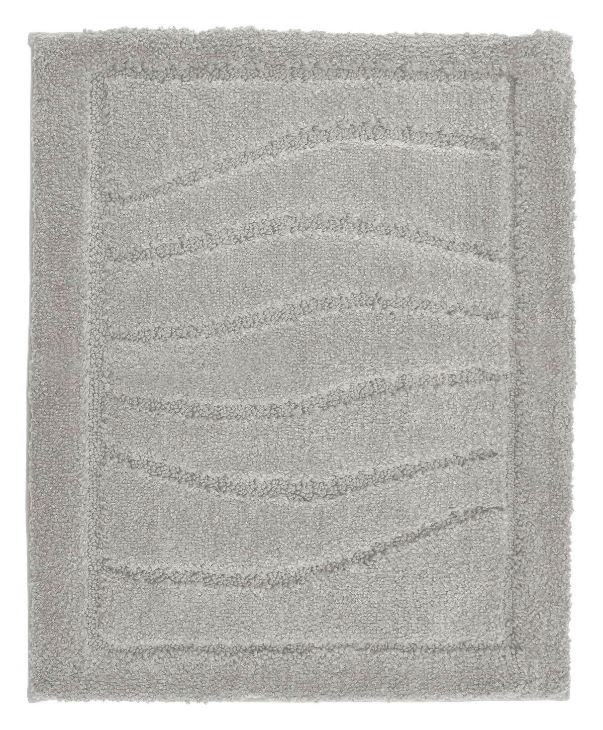 WC-Vorleger Lasse Hellgrau 50x60 cm Waschbar - Hellgrau, ROMANTIK / LANDHAUS, Textil (50/60cm) - James Wood