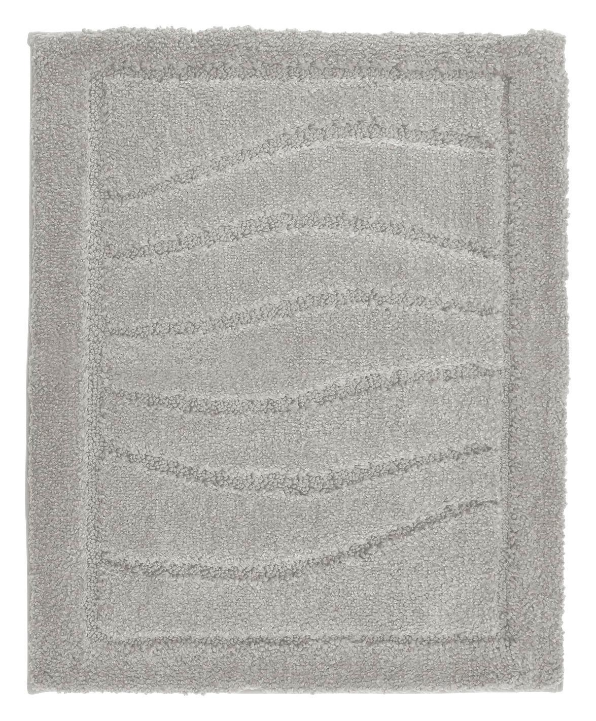 WC-Vorleger Lasse Hellgrau 50x60 cm Waschbar