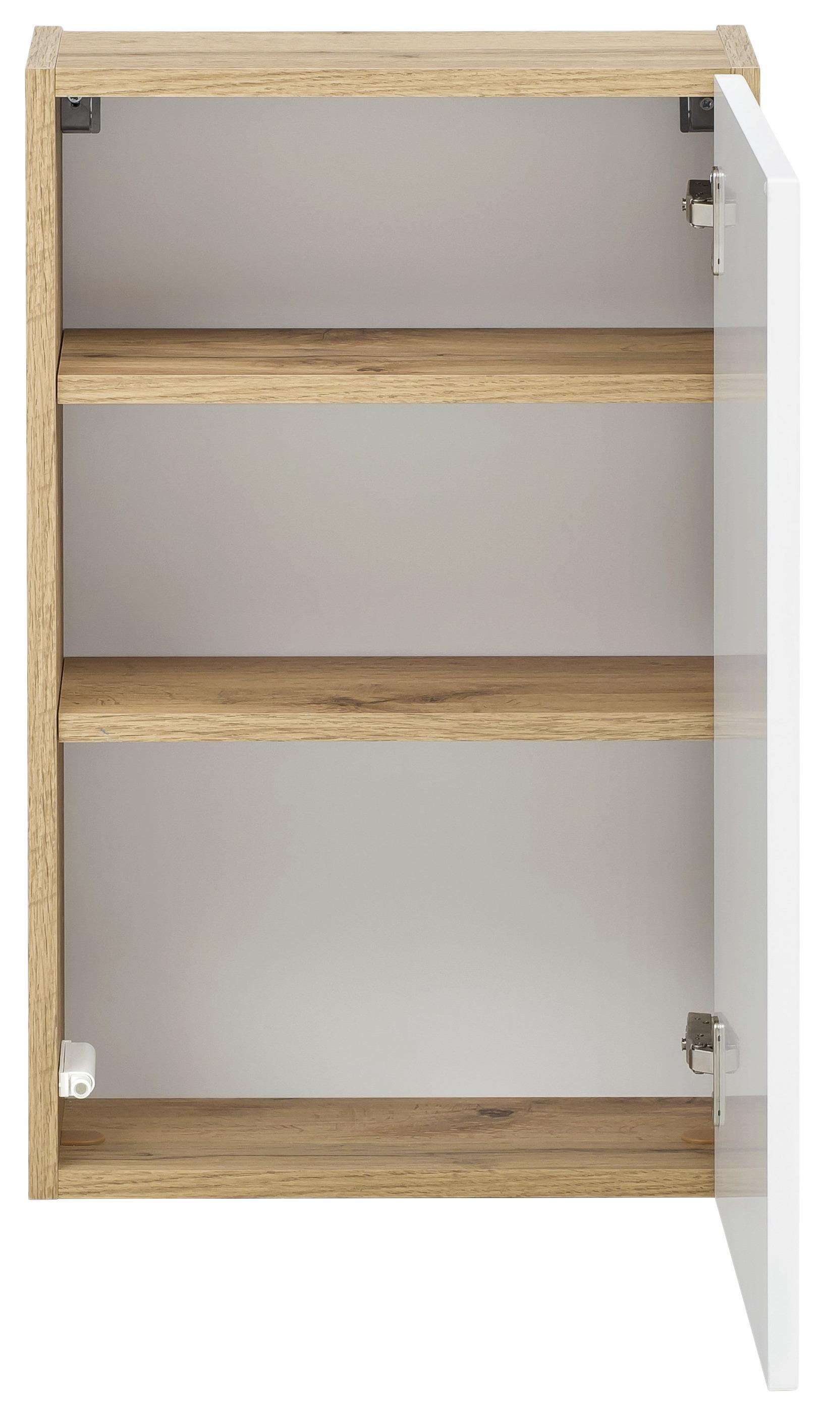 Weißer Hängeschrank
